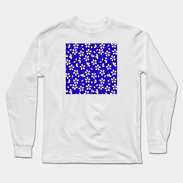 Floral pattern Long Sleeve T-Shirt by Yaso71